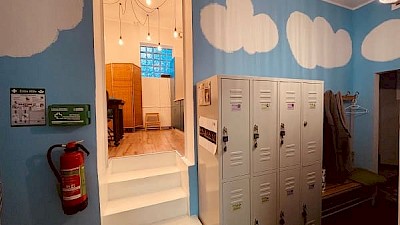 Garderobe und Locker
