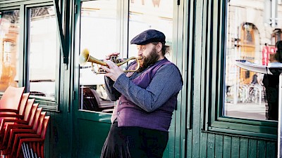 Thomas Gansch kommt mit seiner Trompete zum Münsterland Festival.