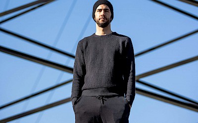 Manu Delago tritt beim Münsterland Festival auf.