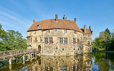 Burg Vischering in Lüdinghausen ist einer der Orte beim Münsterland Festival.