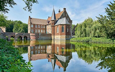 Die Burg Hülshoff in Havixbeck ist beim Münsterland Festival part 11 dabei.