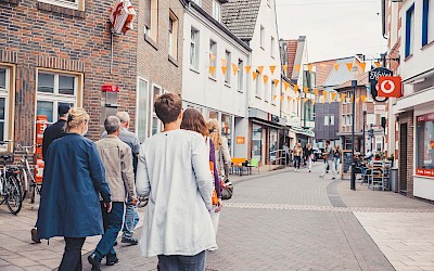 In Borken findet als Teil des Münsterland Festivals eine Stadtpartie statt.