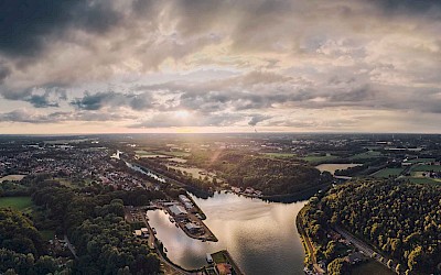 Auch das Nasse Dreieck wird während der Wanderung beim Münsterland Festival besichtigt.