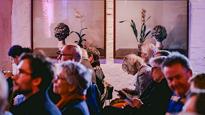 Die Kolvenburg war bei der 12. Ausgabe des Münsterland Festivals nicht nur Konzert, sondern auch Ausstellungsort, für Werke der finnischen Künstlerin Saara Ekström.