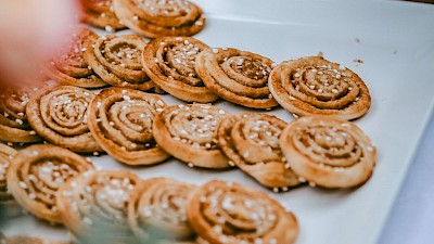 Ein weiteres kulinarisches Highlight aus Finnland: Zimtschnecken!