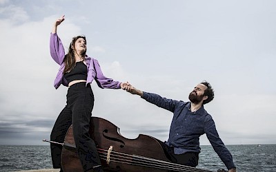 Magalí Sare und Manel Fortià spielten als Duo beim Münsterland Festival part 13.