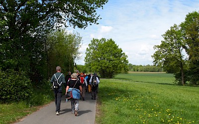 Beim Münsterland Festival part 13 gibt es eine Pilgerwanderung auf dem Jakobsweg.