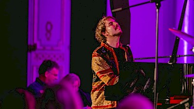 Jazzstar Daniel García performte im Schloss Ahaus