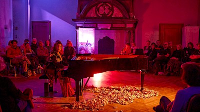 Mélodie Gimard im Schloss Raesfeld