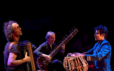 Biondini, Falschlunger and Biswas play at the Münsterland Festival meets BurgJazz