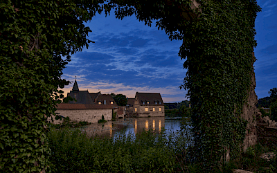 Burg Kakesbeck bei Nacht
