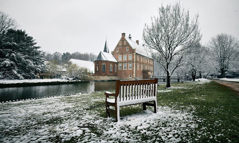 Kasteel Hülshoff in de winter