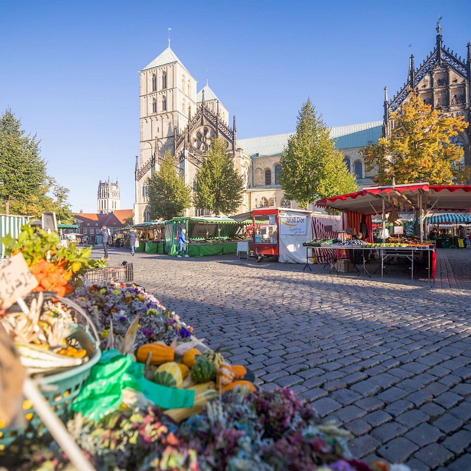 Weekmarkten in Münsterland