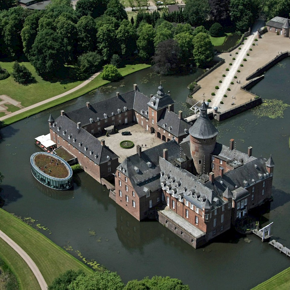 Anholt moated castle in Isselburg
