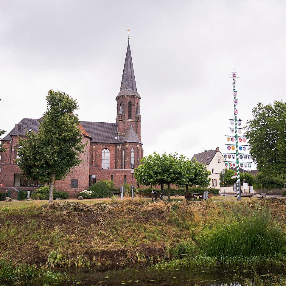 Isselburg in het Münsterland