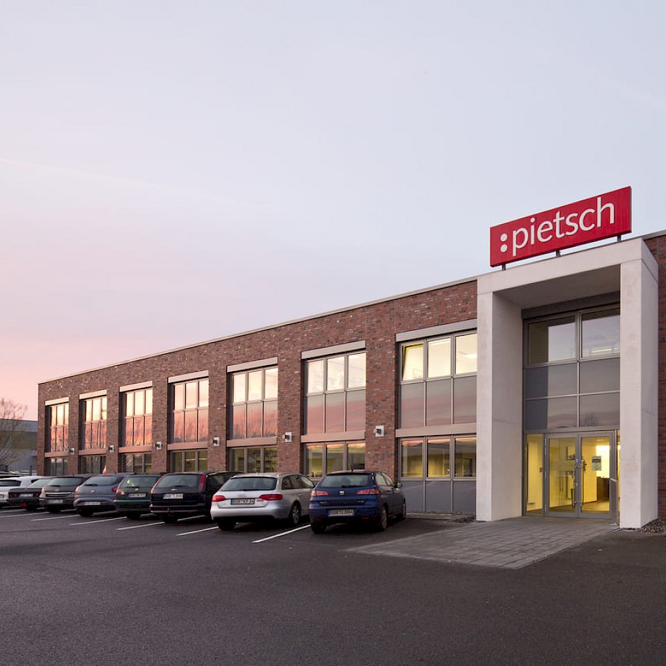 Corporate headquarters of the Pietsch Group in Ahaus in Münsterland