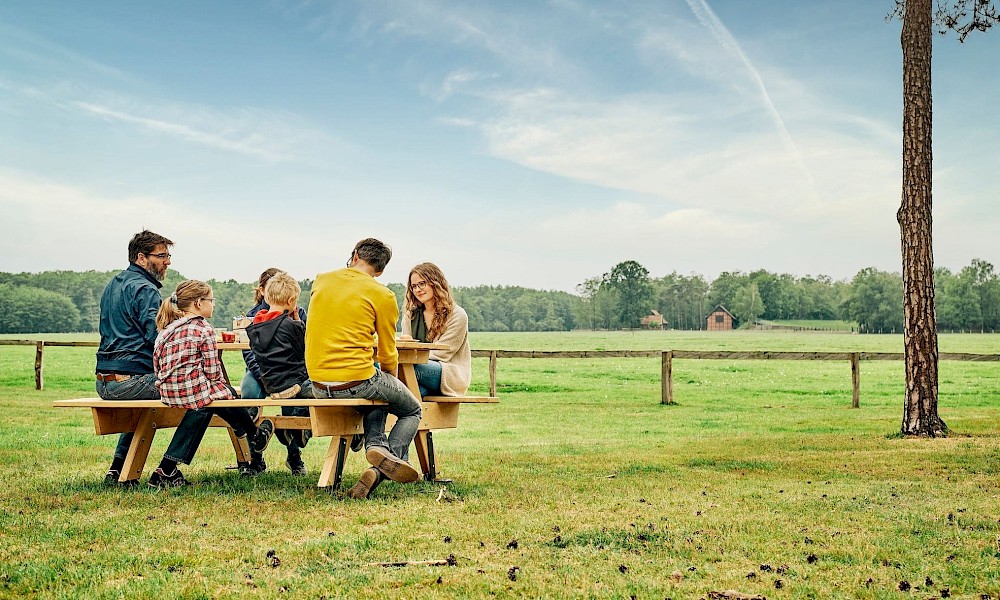 Familienpicknick im Münsterland