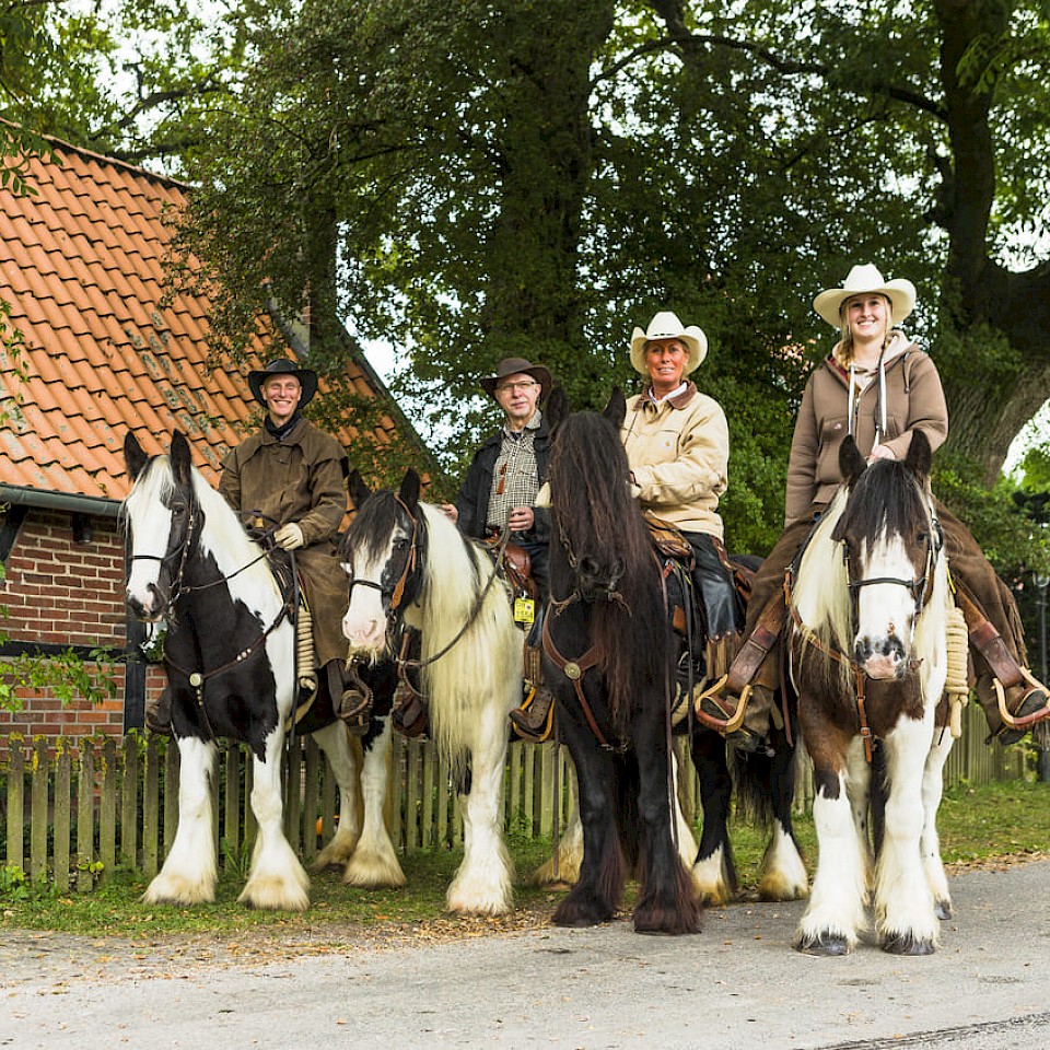 Paardrijden in het Münsterland