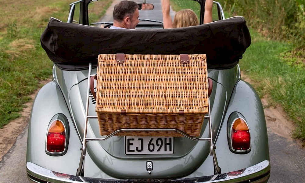 Vintage car picnic