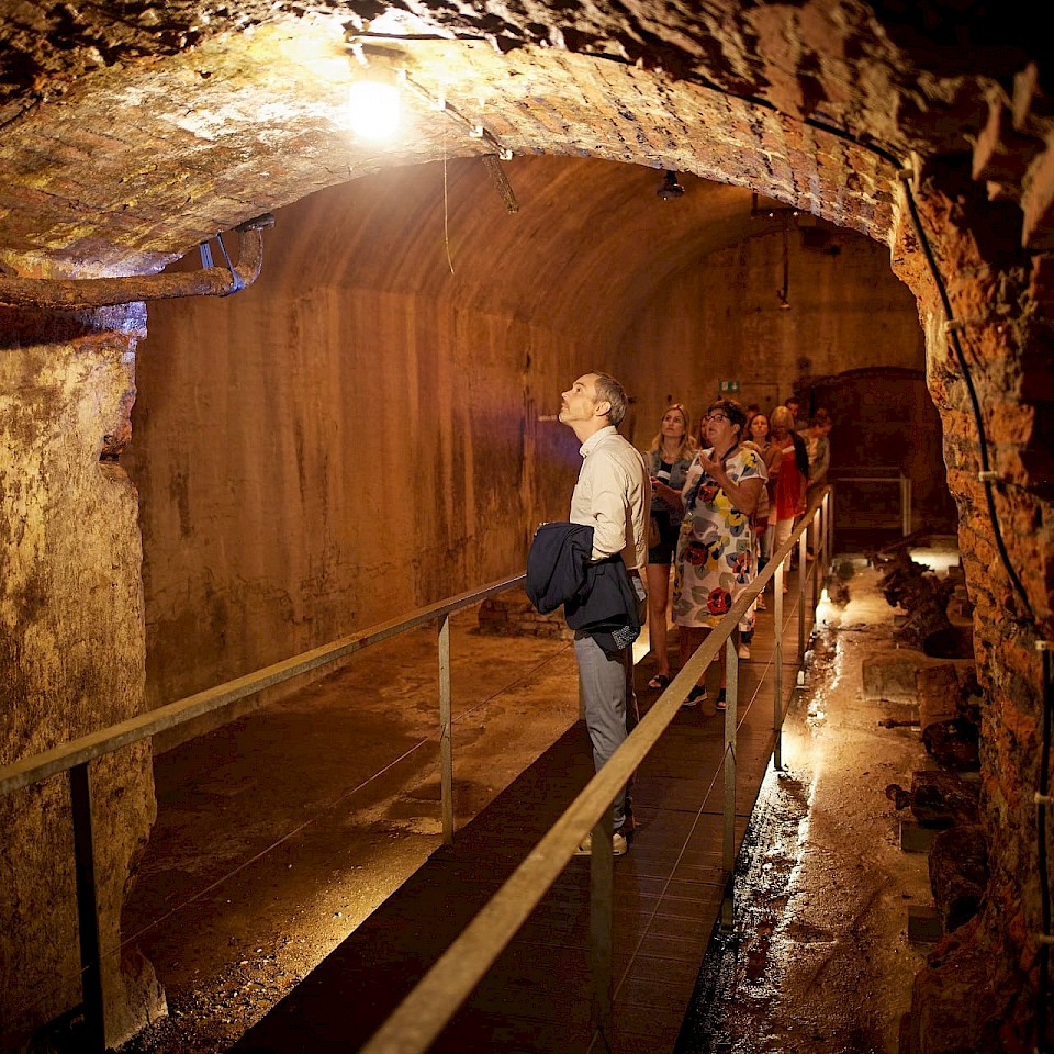 Guided tour of the ice cellar