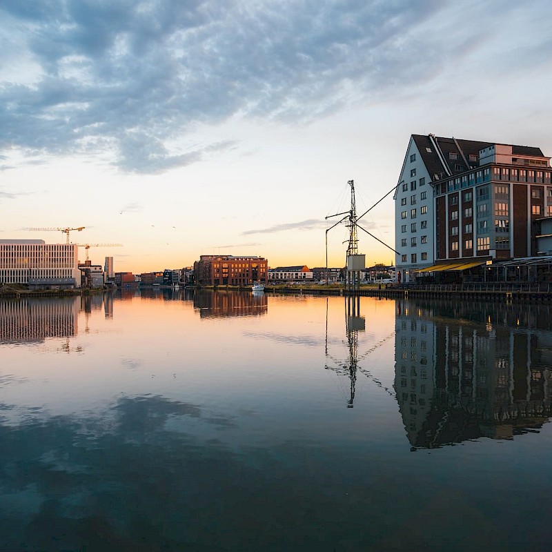 Hafen Münster Picknickplatz im Münsterland
