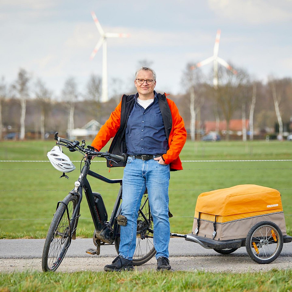 Fahrradfahren schont das Klima