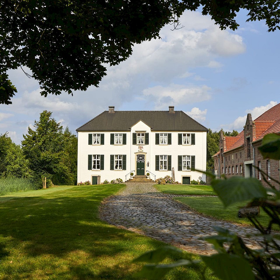 Het voormalige landhuis Haus Lohn in Südlohn