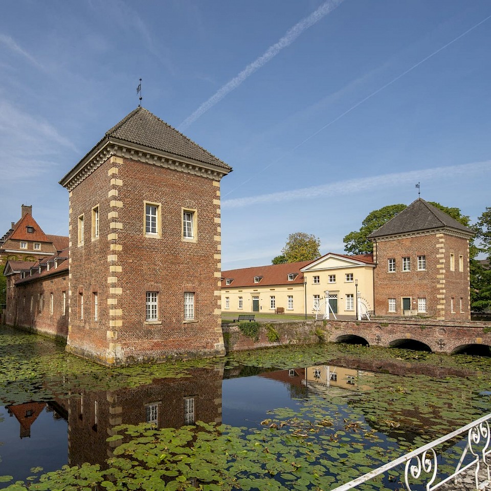 Das mittelalterliche Wasserschloss in Velen