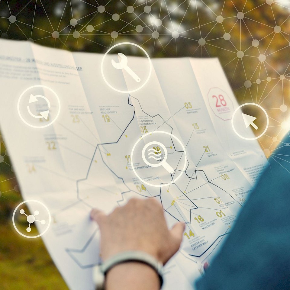Der Tech-Kompass Münsterland gibt Orientierung im Technologie-Dschungel.