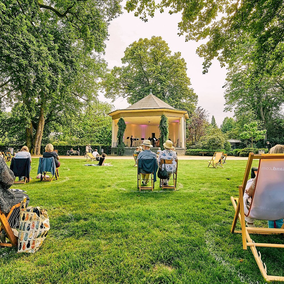 Picknick-Event in Münster