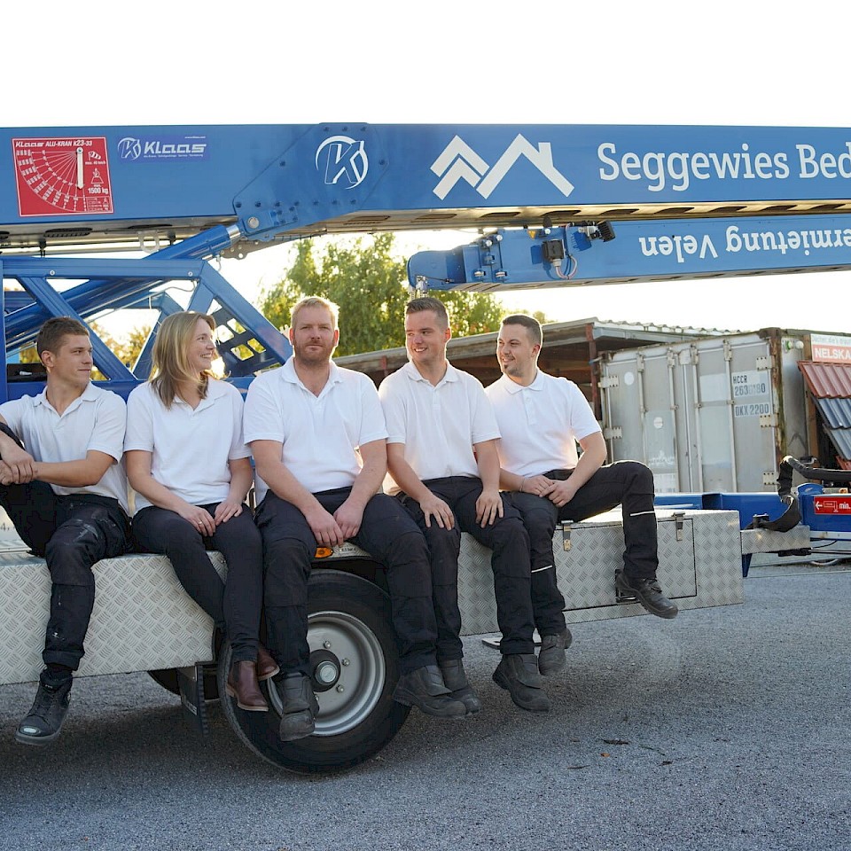 Seggewies Bedachungen is a committed employer in Münsterland.