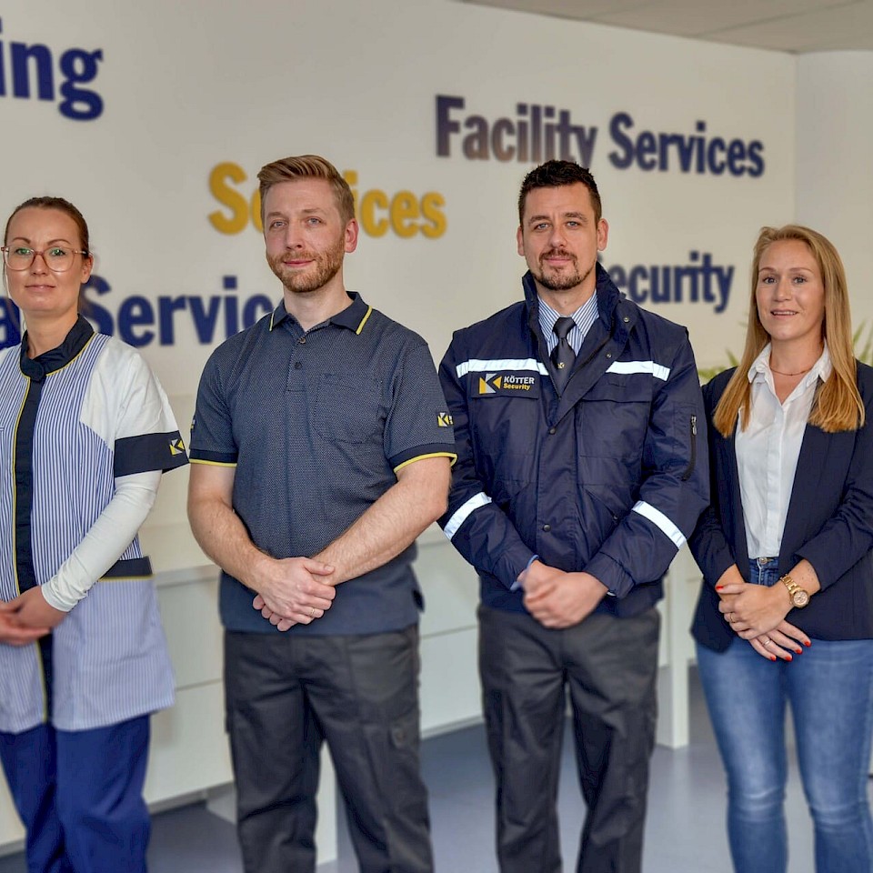 The team at KÖTTER Services is looking forward to meeting you.