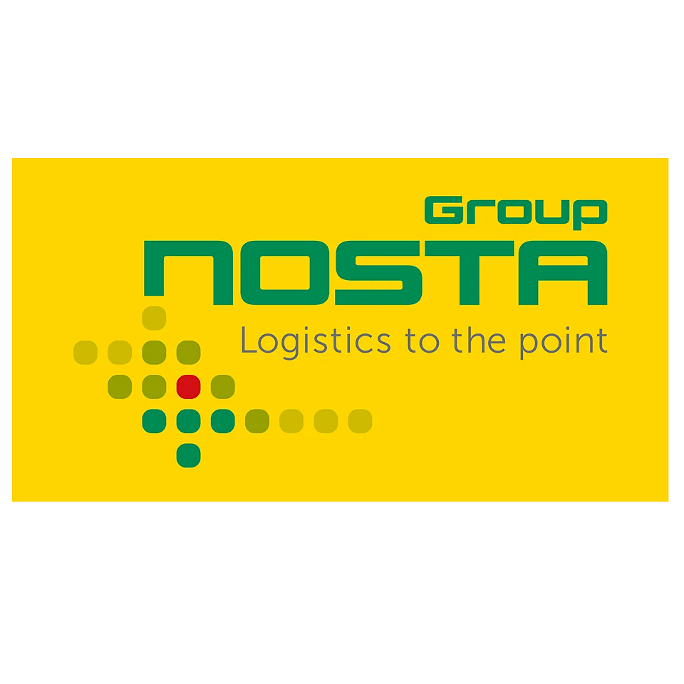 Het logo van de NOSTA Groep