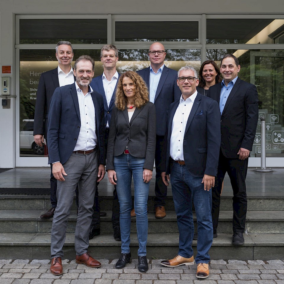 Das Management-Team der Tunstall GmbH freut sich auf dich.