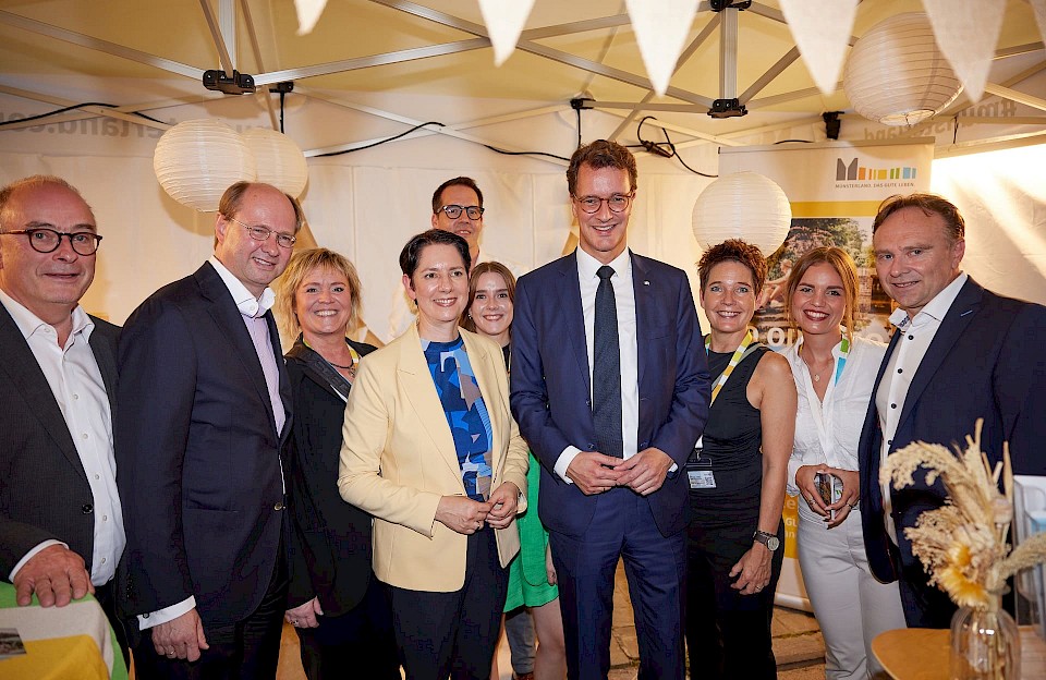 Münsterland presents itself at the summer festival of the NRW state government