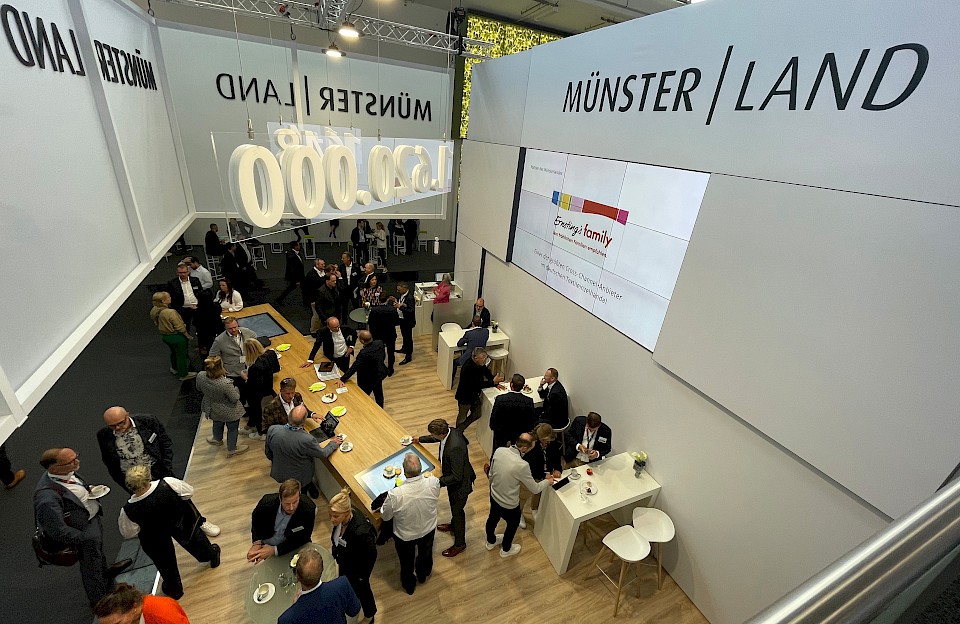Stand Münster|Land op Expo Real 2023