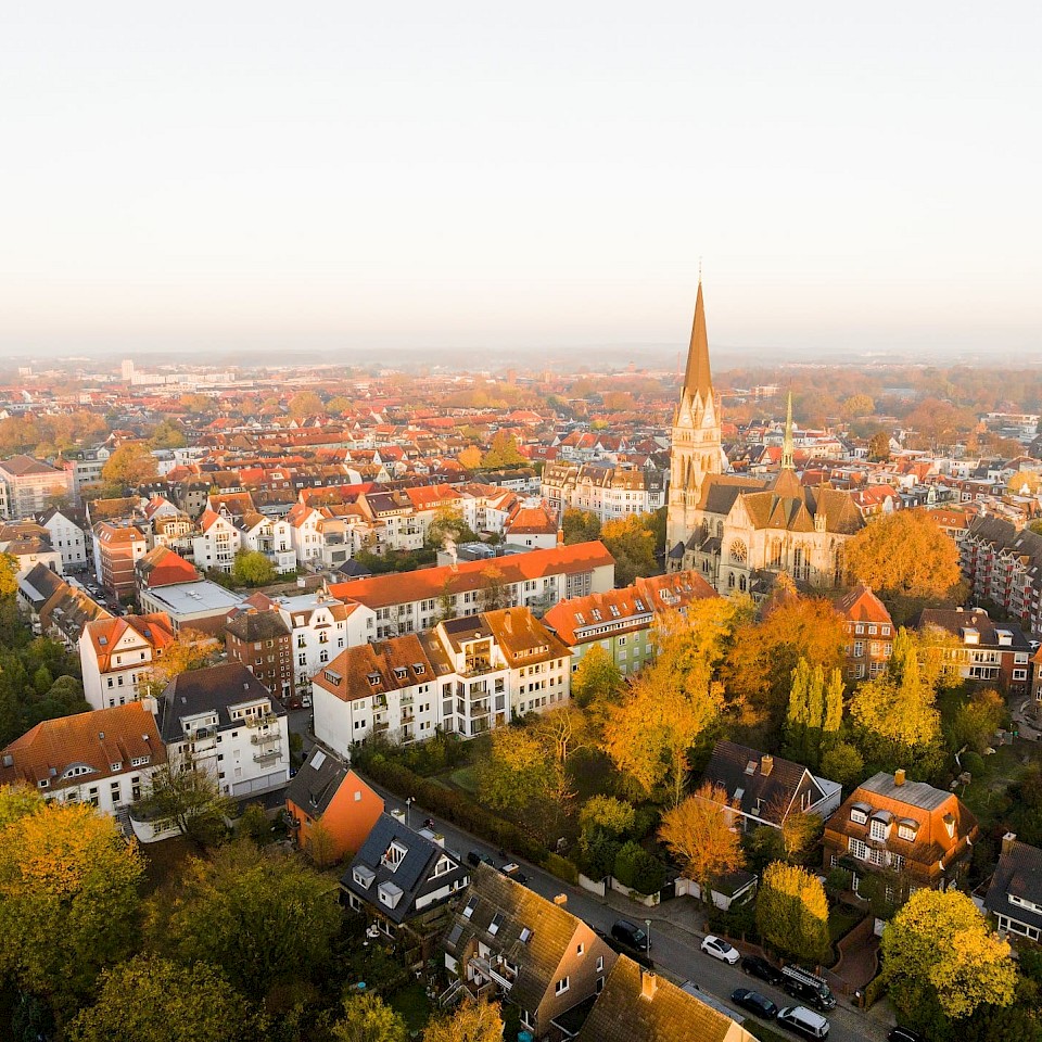View over Münster